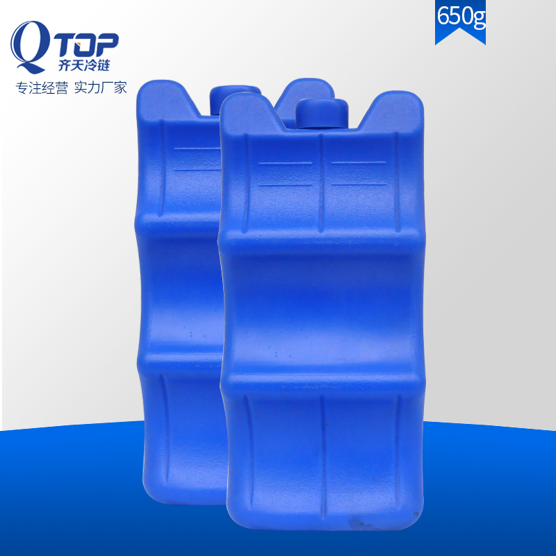 QTOP厂家冰板冰排水果饮品冷藏冷冻波浪形650L